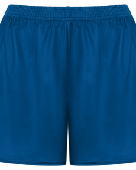 Solid Blue Red Piping Lacrosse Shorts