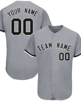 Wholesale Button Closure Baseball Jersey