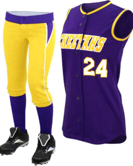 Custom Design Sleeveless Women Softball Uniform