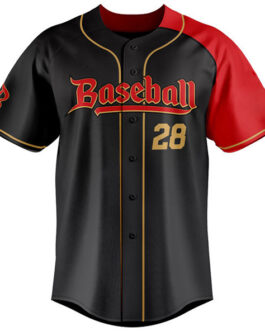 Custom Sublimation Printed Baseball Jersey