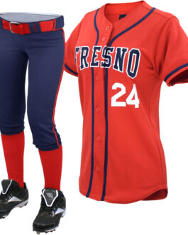 Red & Blue Baseball Uniforms